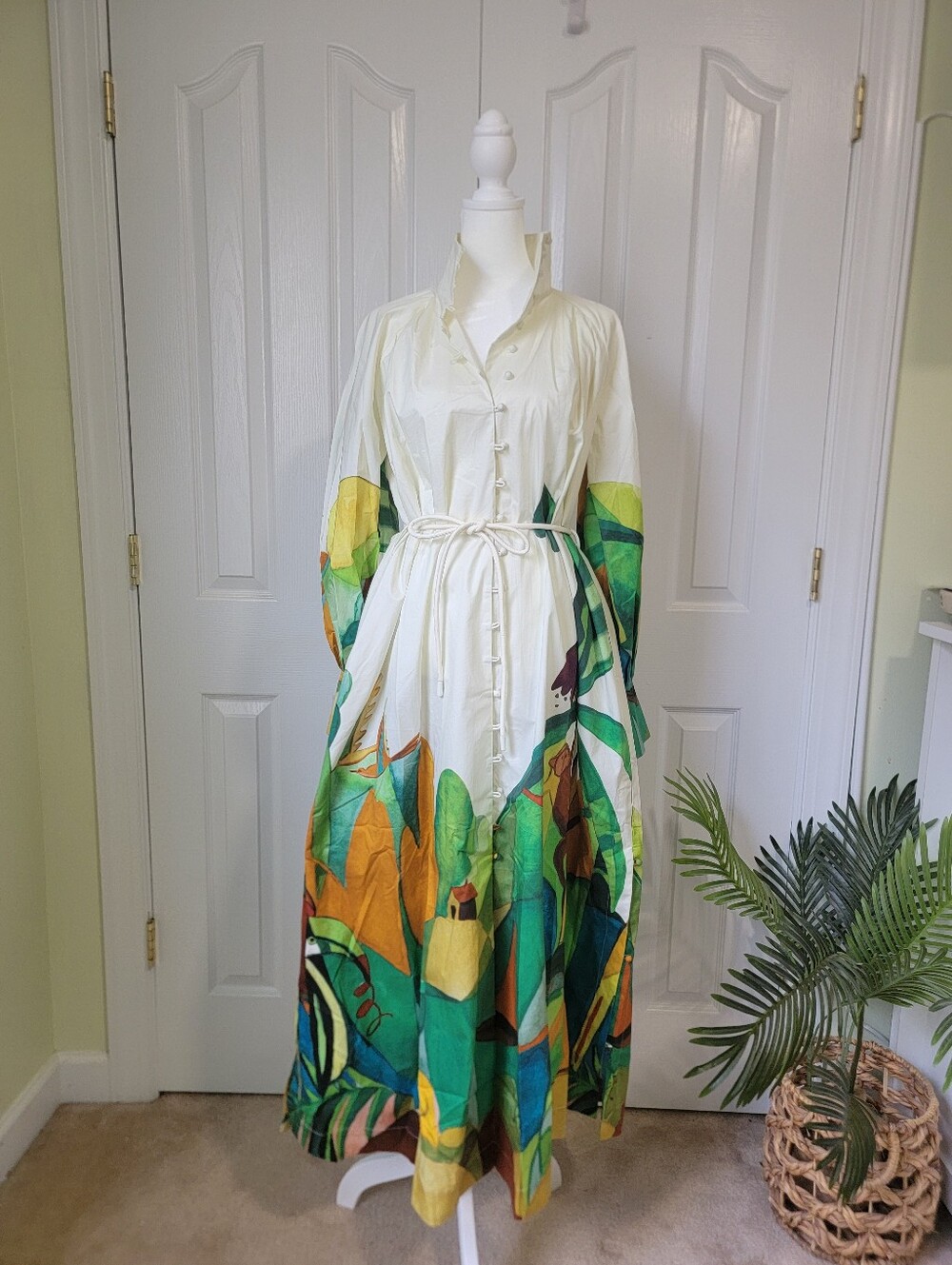 ALEMAIS mokshini shirtdress US 2 - Picture 6 of 10